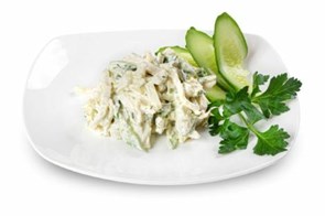 Салат с кальмаром 00135